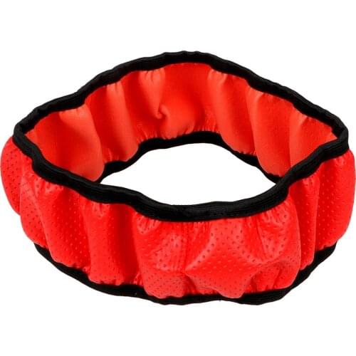 LEEPEE DIY Car Steering-wheel Cover Soft Faux Leather Universal for Ford Focus 2 Car Steering Wheel Cover Car-styling