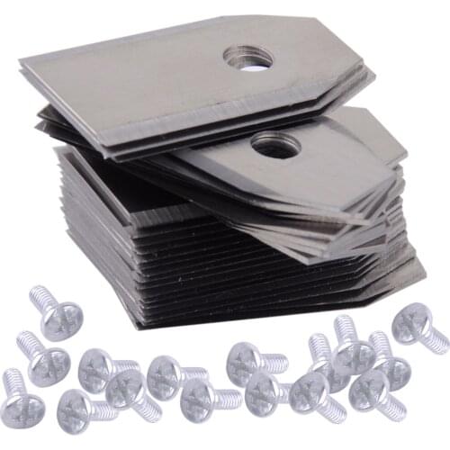 LETAOSK 18x 0.75mm Lawn Auto Mower Blade Fit for Husqvarna 305 308 310 220AC 265ACX GardenaAccessories