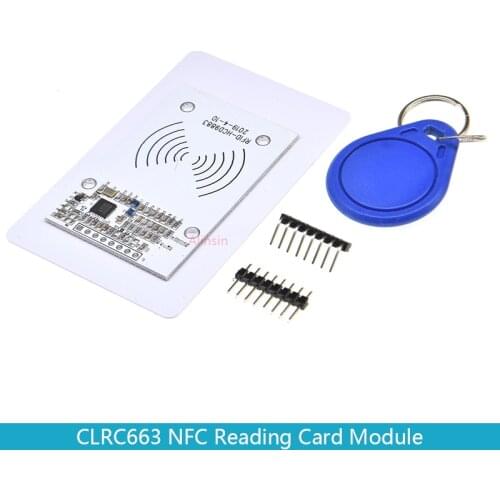CLRC663 RC663 Development board Full protocol NFC reading card module IC card reading and writing induction RFID radio frequency