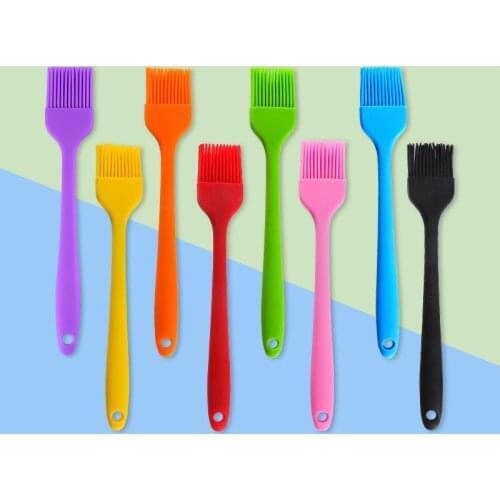 Small Cake Baking Barbecue Brush Home BBQ Heat Resistant Oil Condiment Brushes Kitchen Bar Cake Baking Tools Utensil Supplies