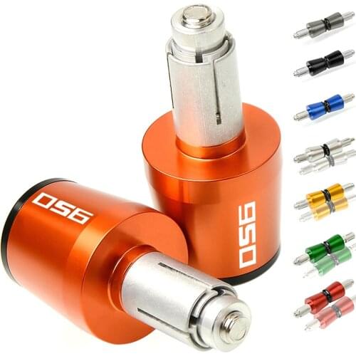 Motorcycle Accessories Handlebar 7/8" 22MM Hand Grips CNC Aluminum Handle Bar End Cap Plug Slider For 950 SM 950SM 2008 2009