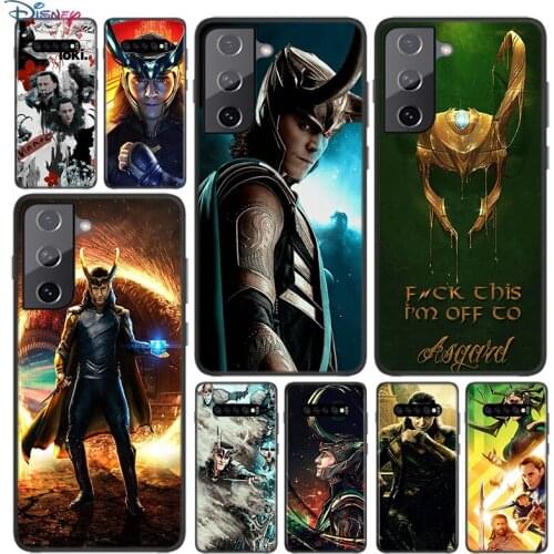 Soft Cover Avengers Loki For Samsung Galaxy S21 S20 FE Ultra S10 S10e Lite S9 S8 S7 Edge Plus Phone Case