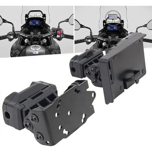 NEW 19-20 DL1050XT Motorcycle Front Phone Stand Holder Phone GPS Navigaton Plate Bracket For SUZUKI V-Strom 1050XT 1050 XT ADV