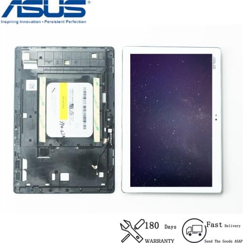 Original For Asus ZenPad 10 Z300 Z300C ZP023 LCD Display Touch Screen Digitizer Panel Sensor Assembly with Frame