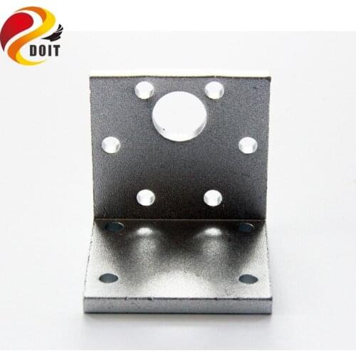 Original DOIT 2pcs/pack Aluminum 37MM Motor Bracket Motor Connector Coupling Connecting Frame DIY RC Toy Robot Tank/Car Chassis