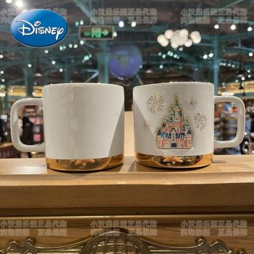 Disney Cartoon Castle Shape Mug Drinking Cup Creative Water Cup Cute Coffee Mugs and Cups
