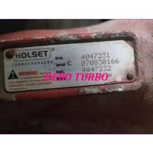USED GENUINE HOLSET HE431Ve 4047231 4047232 4996275 Turbo Turbocharger for CUMMIN*S ISL