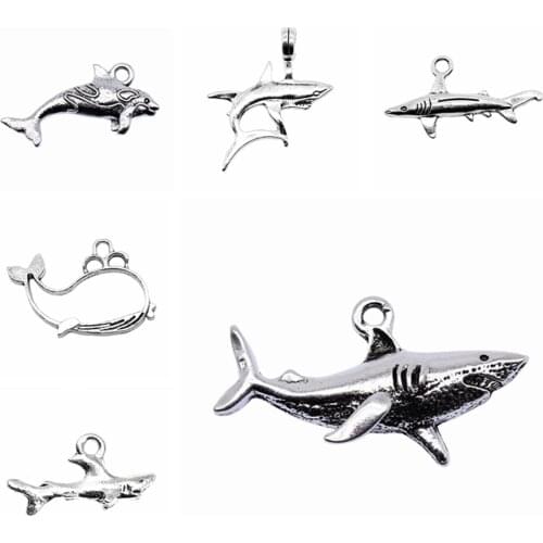 Tristana Shark Charms designer charms for jewelry making diy jewelry kit accessories