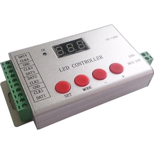 H802SE full color LED controller, four stand-alone controller, LED controller, DMX512 controller