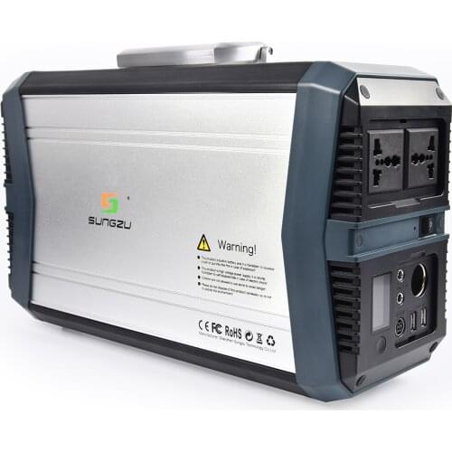 Laptop Mobile Phone Charging Solar Powered Generator AC 110V 220V Output Mobile Power Bank