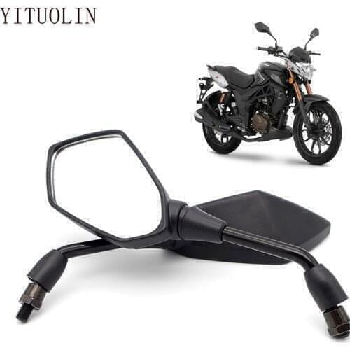 Mirror For FZ6 CB650R CB500X MT07 M09 For HONDA CB400 SF VTX 1300 GROM MSX125 CBR 600RR MSX 125 SUPER CUB Motorcycle Accessories