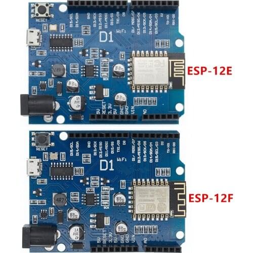 1pcs ESP-12E ESP-12F WeMos D1 WiFi uno based ESP8266 shield for arduino Compatible IDE