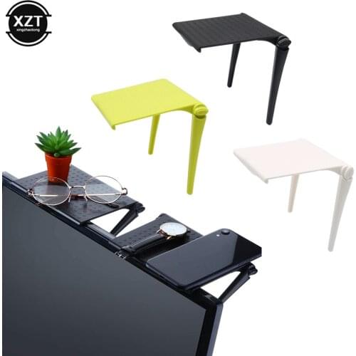 1Pc 16.5x11.4cm TV Computer Screen Caddy Screen Top Shelf Desktop Adjustable Storage Rack Holder Tools For Office Room