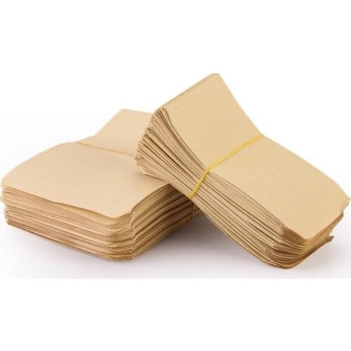 100 Pieces Seed Packets Crops Storage Sack Bags 12*20cm Wildflower For Flowers 6*10cm Party Favors Store Seeds Kraft Paper