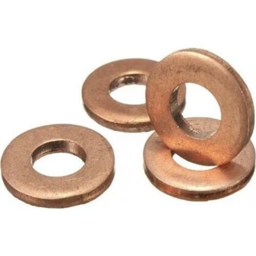 3mm Copper Washer Seal For RENAULT Diesel Common Rail Injector Nozzle Shims