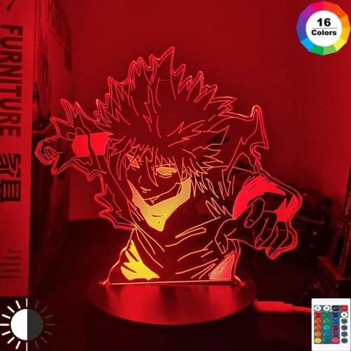 Anime Hunter X Hunter Killua 3d Led Light for Bedroom Decor Nightlight Birthday Gift Acrylic Led Night Lamp Hxh Killua Godspeed