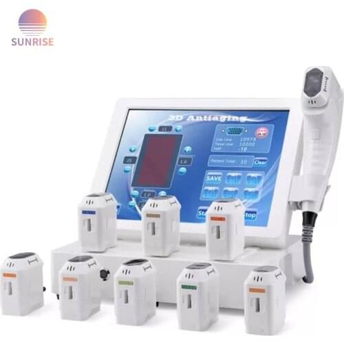 2020 3D 4D ultrasound anti-aging skin tightening wrinkle removal machine body shaping sliming beauty equipment 11 lines per shot