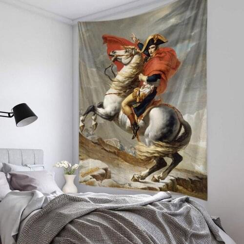 French Empire President Napoleon Tapestry Dormitory Decoration Wall Cloth Curtain Cloth Various sizes available