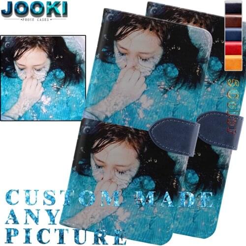 JOOKI For Sony Xperia 1 L3 L2 XA2 XZ3 Business Customzied Calfskin Phone Case Protector Flip Leather Case Cover Wallet type case