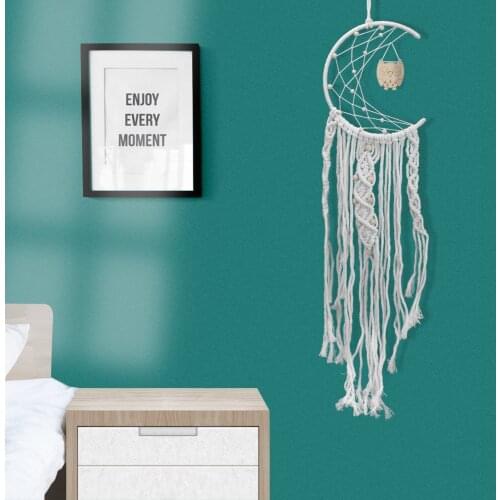 Dreamcatcher Ornament Wall Pendant Owl Handmade Dream Catcher Home Bedroom Hanging Decoration Home Hanging Craft Gift