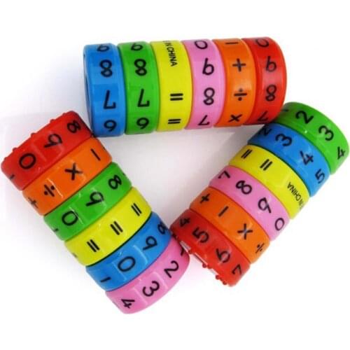 Creative Axis Magnetic Mathematics Arithmetic Learning Kids Puzzle Early Educational Cube Toys
