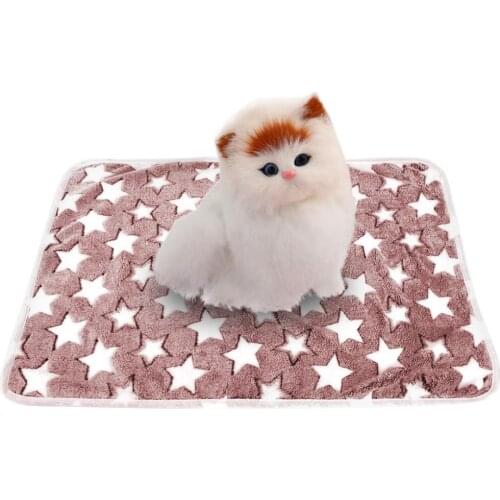 Cute pet dog mattress animal cartoon style big dog pet sofa kennel cat house kennel cushion coral velvet dog blanket pet supplie