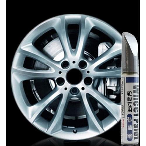 Aluminum alloy wheel hub renovation paint brush wheel spray scratch Silver Automobile pen hub repair paint hub wheel N8R8