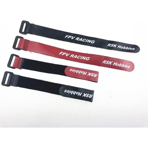 5pcs 2*20cm Magic Sticker Strap Lipo Battery Ribbon Fastener Reusable Cable Tie Wrap for FPV racing Drone Quadrotor