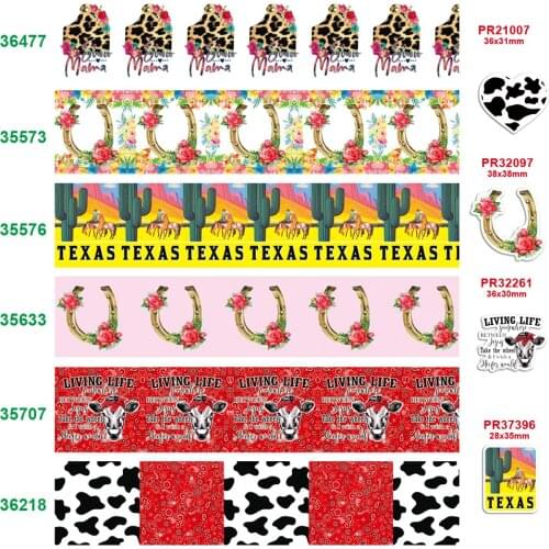 Free shipping characters printed grosgrain ribbon 36477
