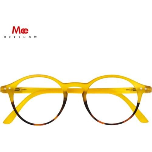 Meeshow Brand Reading Glasses Women Mens Anti blue ray Transparent fashion Eye glasses Lesebrillen Europe Stylish readers Glass
