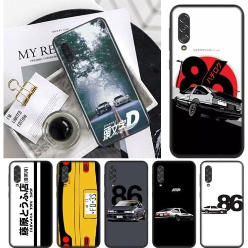 Initial D AE86 For Samsung Galaxy A90 A80 A70S A60 A50S A50 A40 A40S A30 A30S A20E A20S A10S A10 A2 Phone Case