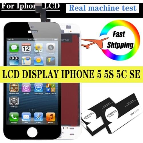 AAA+ Display For iPhone 5 5s 5C SE iPhone5s LCD Touch Screen Digitizer Assembly Repair Parts For iPhone5 5S 5C SE LCD