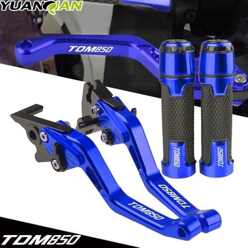 For YAMAHA TDM850 TDM 850 1991-2002 1992 1993 1994 Motorcycle Scooter CNC Adjustable Brake Clutch Levers brake Handle Handbar