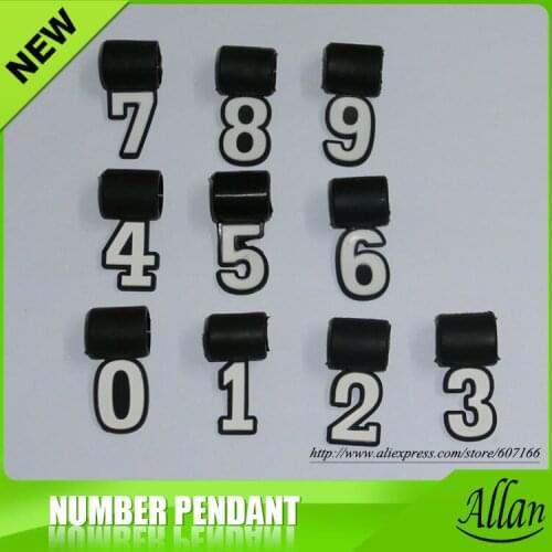 Hotsale New Arrival Charm Number Pendant for Football Necklace