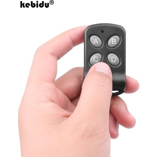 Kebidu Cloning Remote Control 433MHz Electric Copy Controller 4 Buttons Wireless Transmitter Switch Duplicator Garage Door