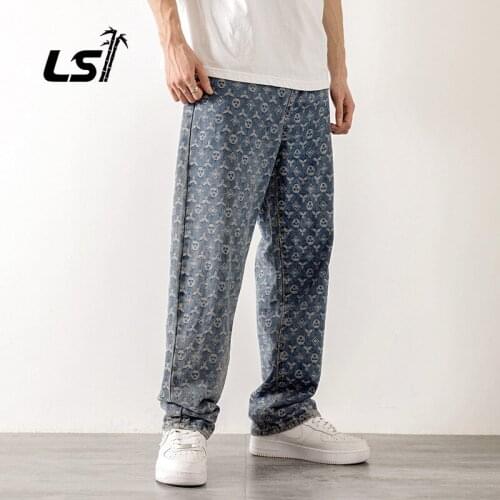 Leayond Mens Autumn Jeans