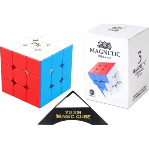 2021 YuXin Little Magic 3x3x3 Magnetic Cube Speed Puzzle Stickerless Educational Toys Magico Cubo