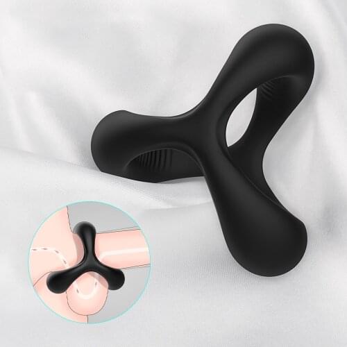 Penis ring Male Longer Lasting Time Sexual toys mens penis sleeve Delay Ejaculation prolong sexual intercourse Cock Ring