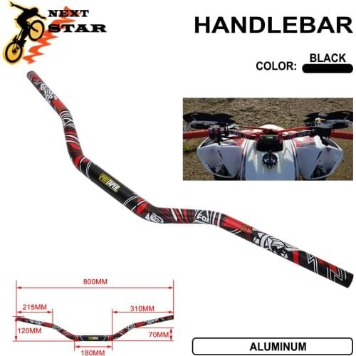 Metal Pack Fat Bar 1-1/8" 28mm PROTAPER Handlebar Dirt Pit Bike Motocross Motorcycle For KTM Honda CRF KLX EXC YZF WRF RMZ Black