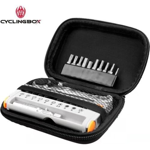 2021 Newer Portable Bicycle Repair Tool Set Magnetic Ratchet Wrench MTB Quick Repair Screwdriver Bike Accessories Mini Tool Kit