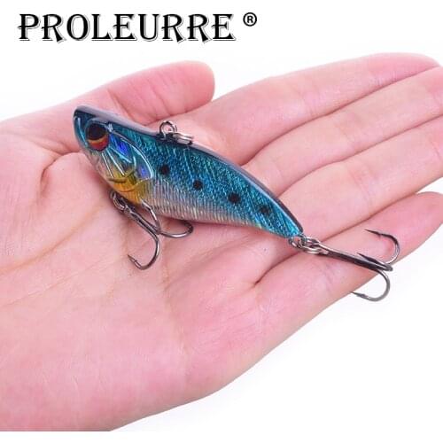 Proleurre 60mm 13.9g Sinking VIB Fishing Lures Pesca Isca Artificial Bait Winter Ice Fishing Hard Bait Crankbait Swimbait Tackle