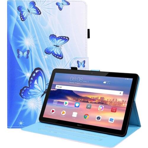 Luxury Soft PU Leather 9.7 inch Tablet Case for iPad 2018 2017 Air 1 2 Cover Case Folio Stand Auto Sleep/wake Stylus Loop