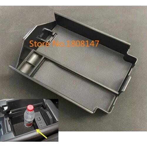 Car styling sticker Plastic Storage trim Container Center Console Cup Holder gear box frame For Mazda CX8 CX-8 2017 2018 2019