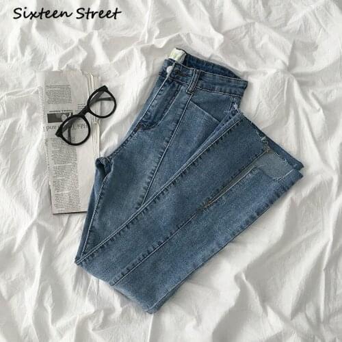 Jeans for Women High Waisted Korean Style Pants Chic Design Y2k Pants Flare Trousers Clothes for Women High Quality Denim 2021