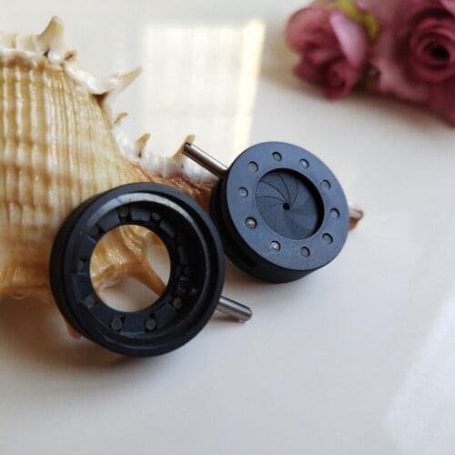 20pcs Zoom Optical Iris Diaphragm Aperture Condenser 0.5-10.6MM Amplifying with 10 Blades for Digital Camera Microscope Adapter