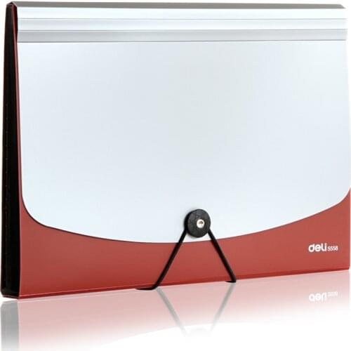 5558 A4 12 double color accordion bag information bag file package Stationery office supplies for students