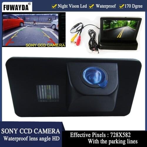 FUWAYDA Car Monitors System Car Rear View Camera Car Monitor night vision CCD for BMW E81 E87 E90 E91 E92 E60 E61 E62 E64 X5 X6