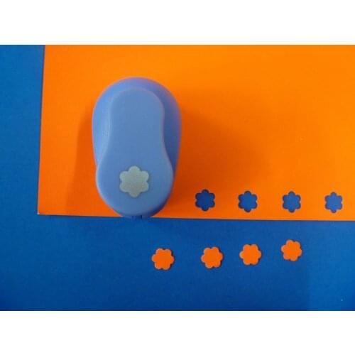 Free shipping 3/8 inch (about 0.8cm) flower paper punch scrapbook punches craft punch cortador de papel de scrapbook