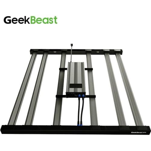 Even PPFD Geekbeast pro 630W light bar 3000K 3500K led grow light bar lm301b/h UV IR switch smart app control for 6*6 grow tent