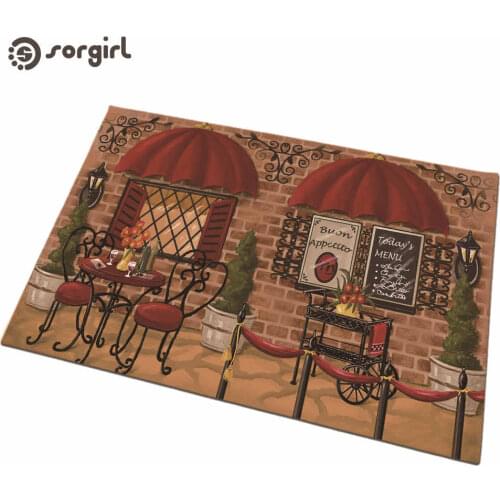 Welcome Restaurant Chair doormat Front Door Mat Carpet Entrance Indoor eco-friendly natural Non-slip Floor Mat living room Rug